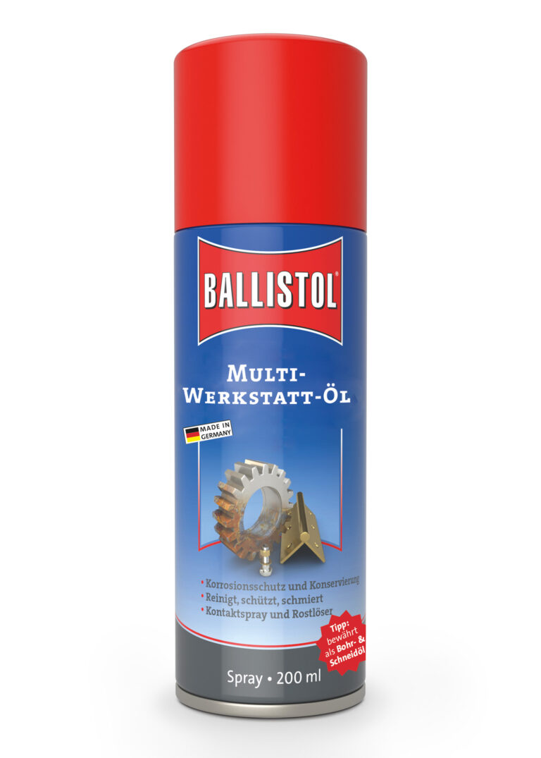 Huile d’atelier Ballistol USTA 200 ml – vue 1