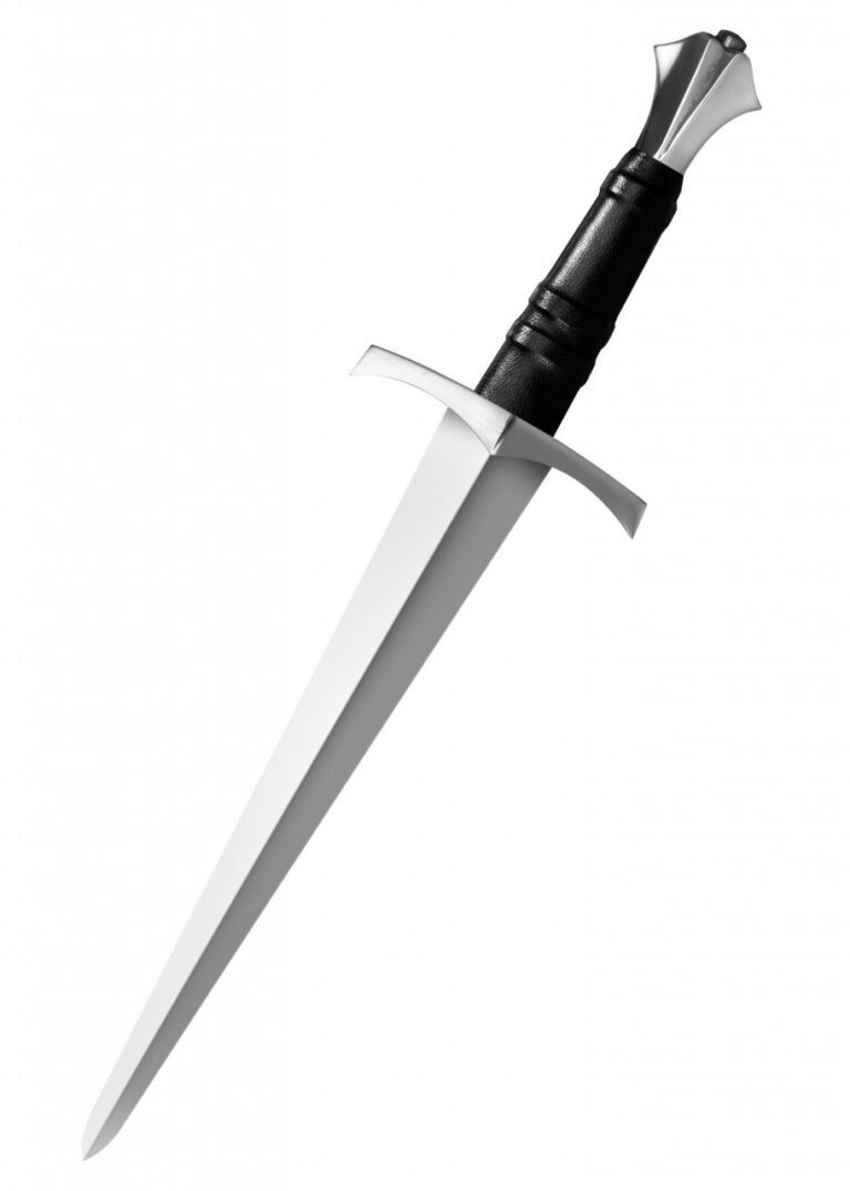 Dague italienne Cold Steel à pommeau queue de poisson et fourreau
