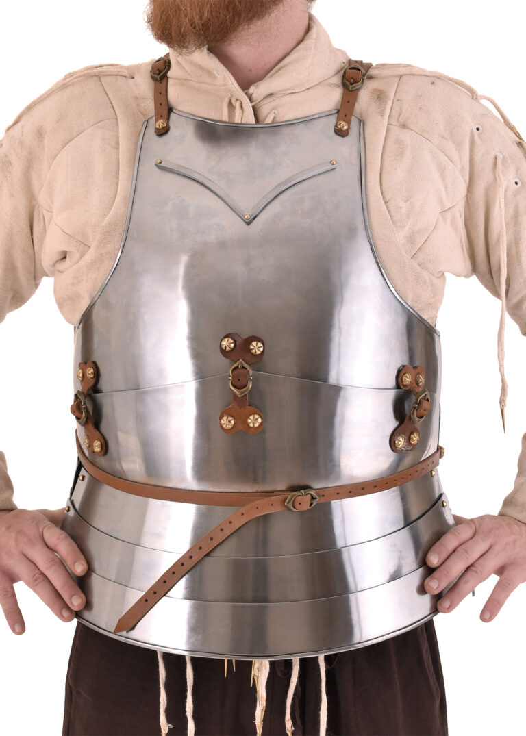 Cuirasse milanaise du XVe siècle – acier 1,2 mm – vue 1