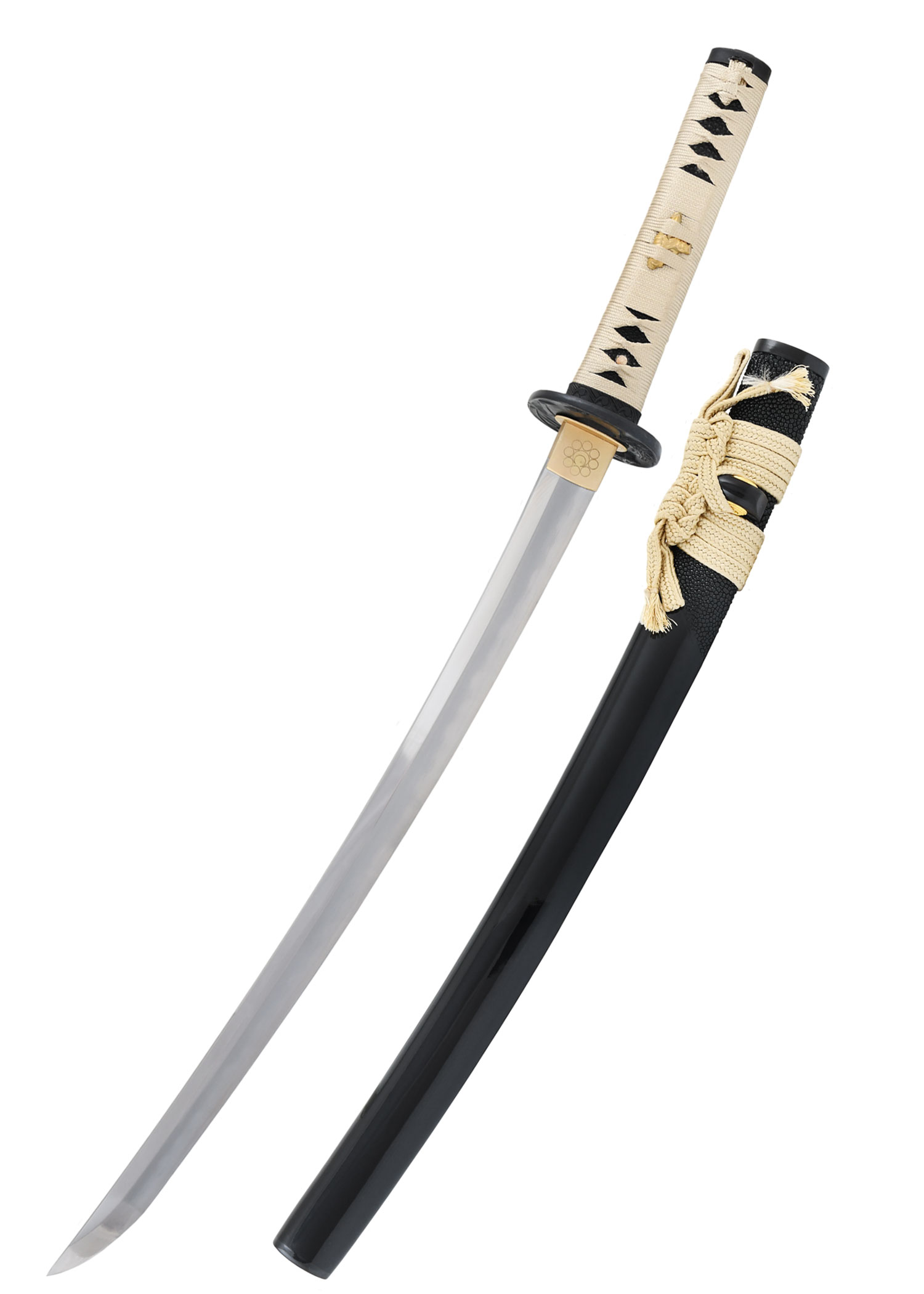 Wakizashi Kogane No Senshi Honsanmai – BattleBlades, lame 1095 affûtée