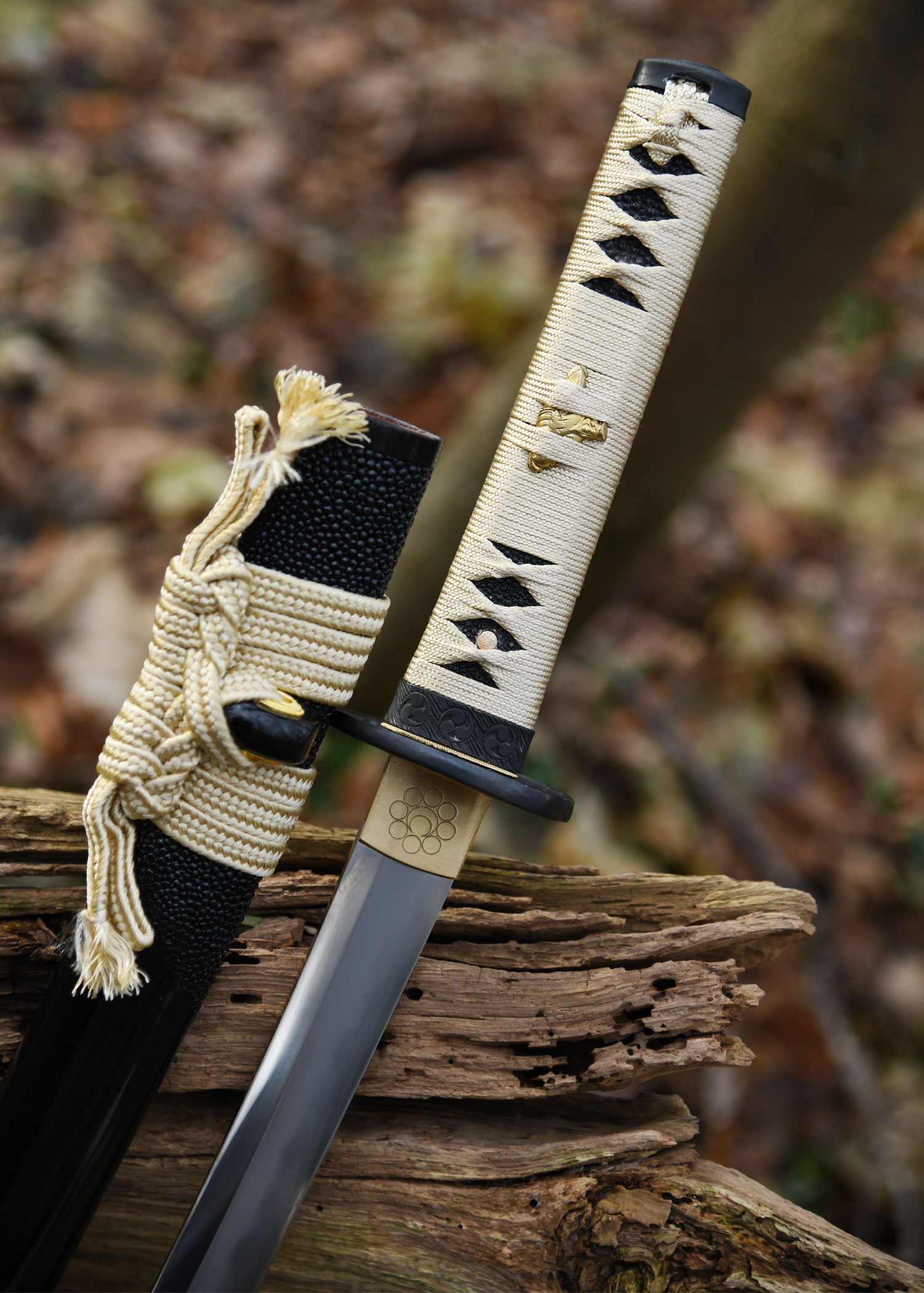 Wakizashi Kogane No Senshi Honsanmai – BattleBlades, lame 1095 affûtée