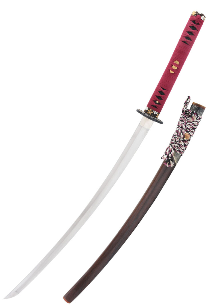 Katana Koshi Sori O Kissaki – BattleBlades, lame forgée en acier 1095