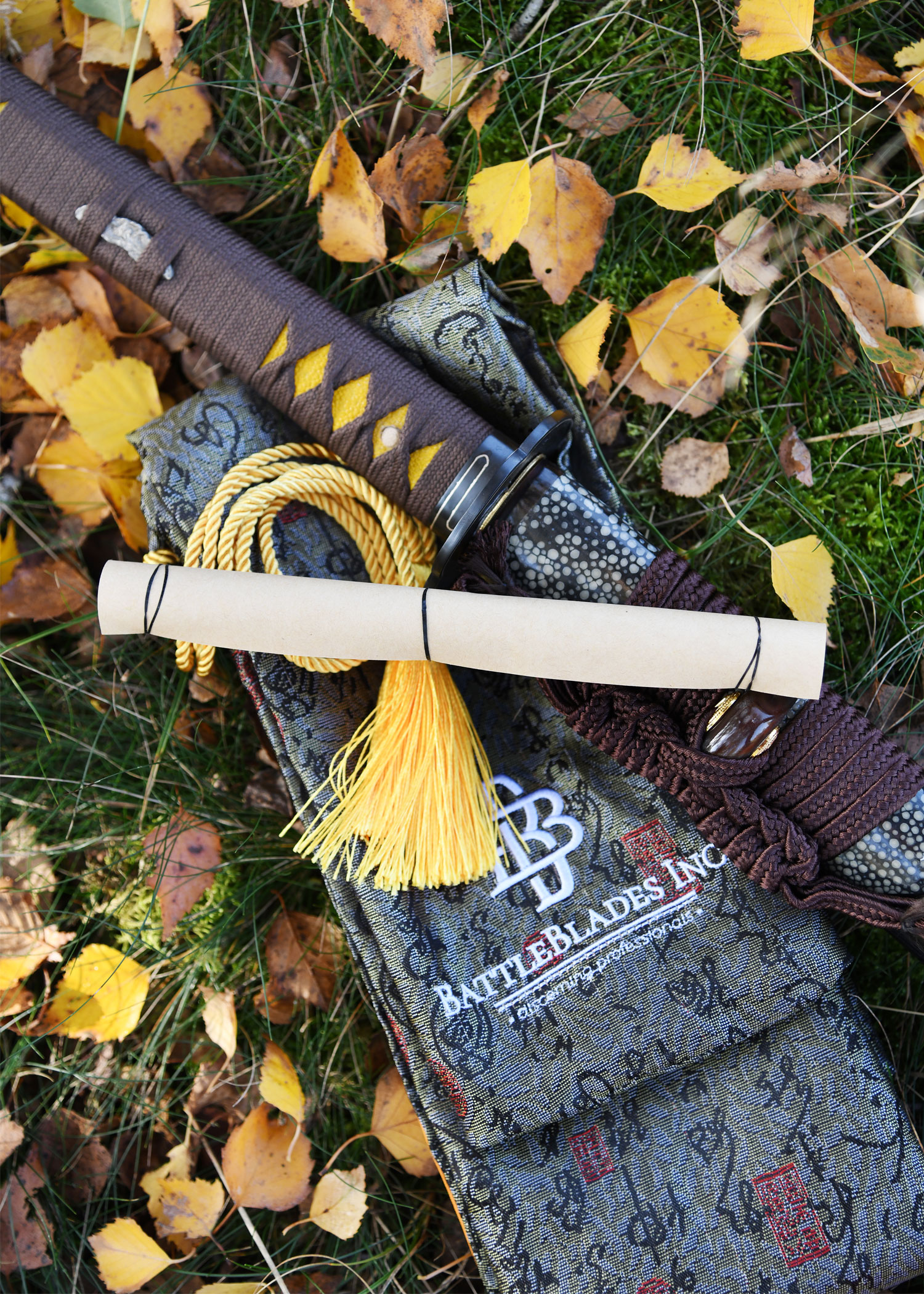 Katana Senshi Erai Hito – BattleBlades, acier 1095 plié shita-kitae