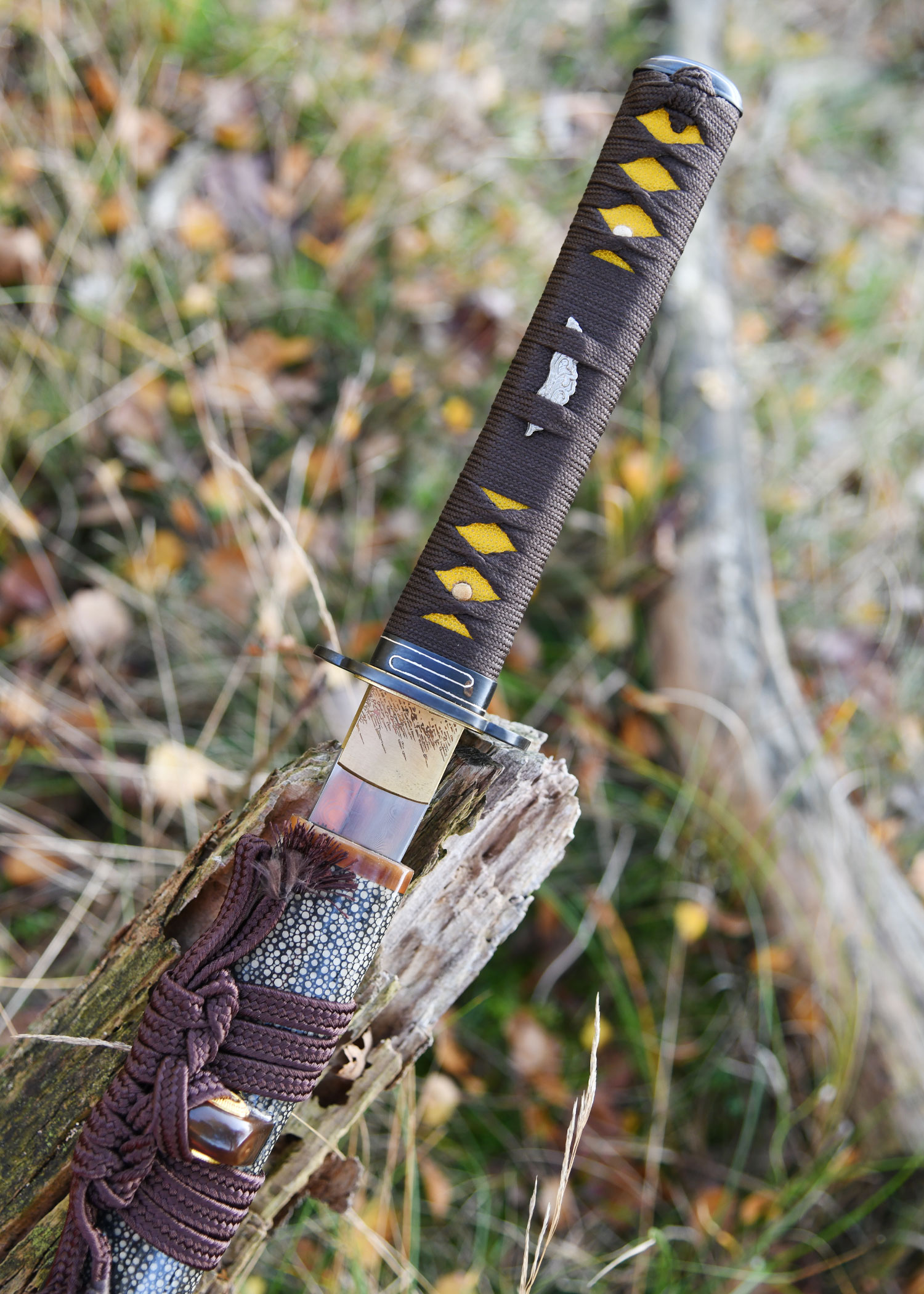 Wakizashi Senshi Erai Hito – BattleBlades, lame en acier 1095 plié