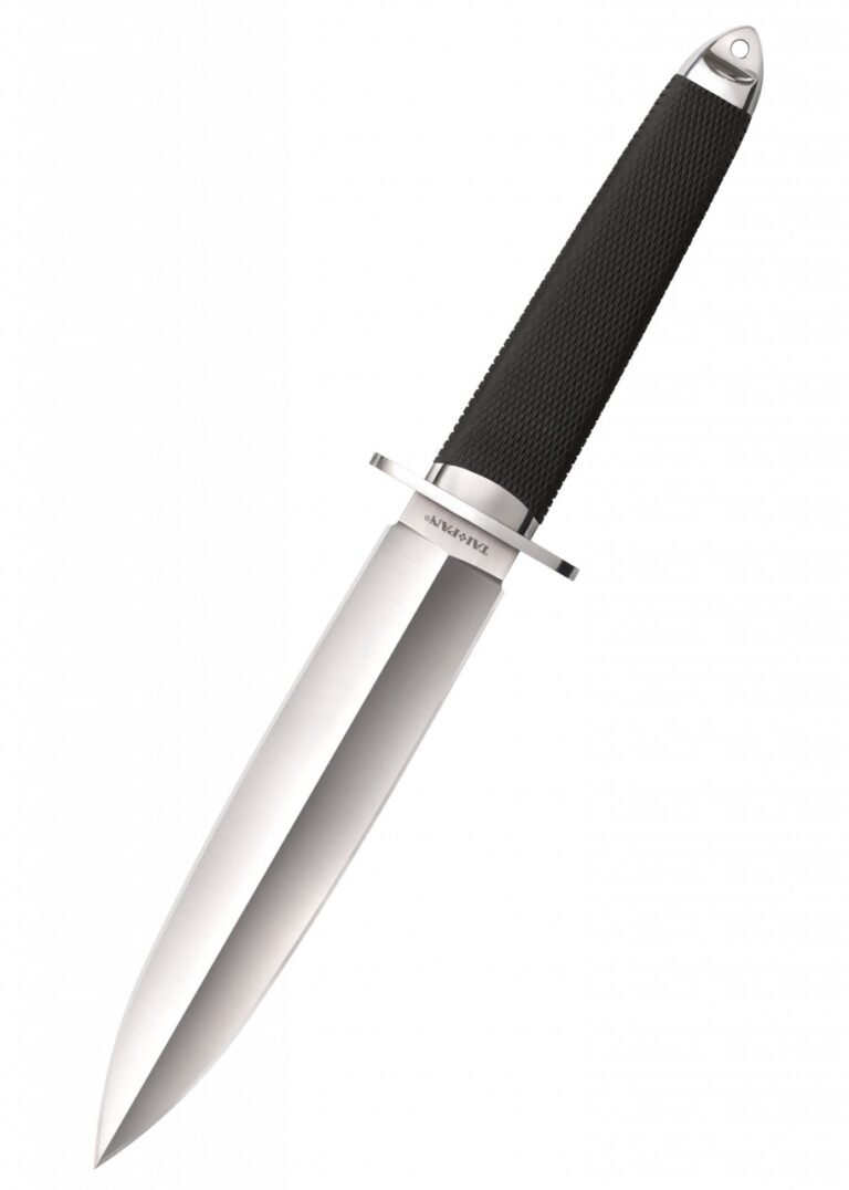 Dague Tai Pan 3V Cold Steel lame satinée et fourreau Secure-Ex