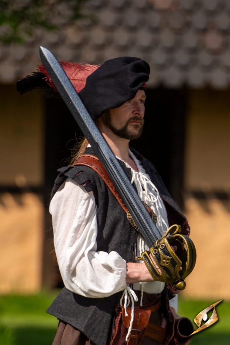Épée GN à garde en panier Epic Armoury en mousse