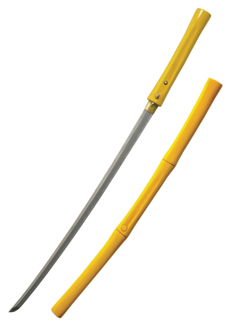 Katana Bamboo – Hanwei, lame forgée et trempée à l’argile