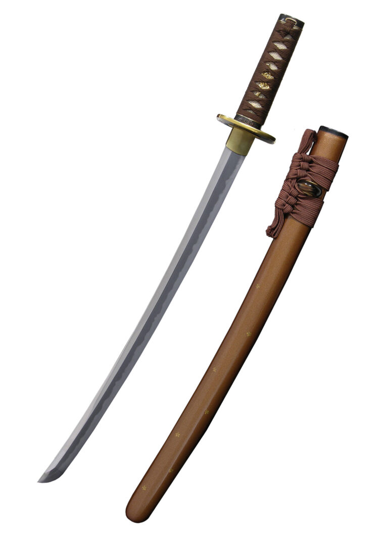 Wakizashi Bushido – Hanwei, saya laquée aux fleurs de cerisier