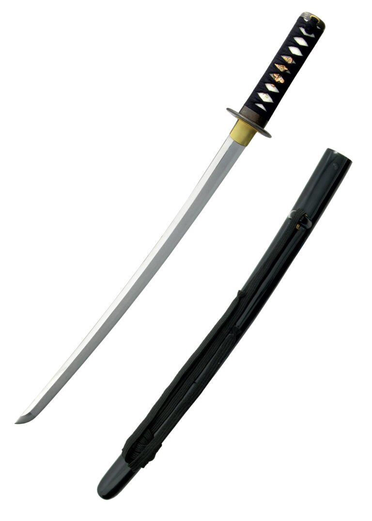Wakizashi Practical – Hanwei, lame en acier au carbone de 50,8 cm