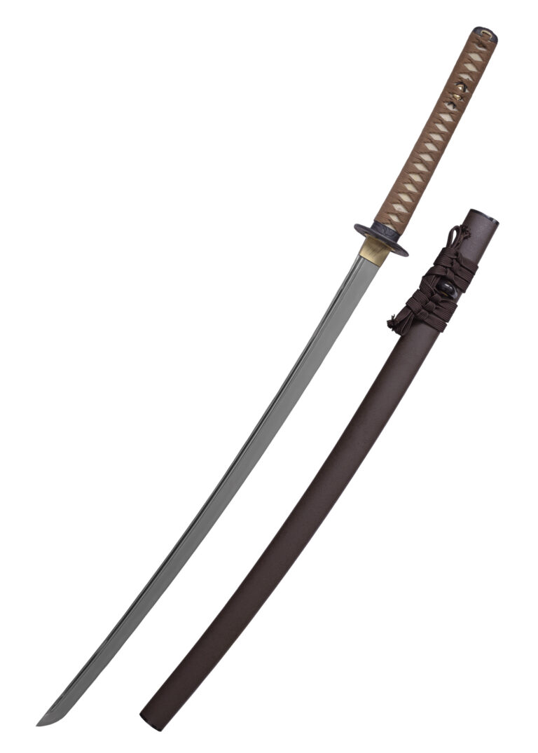 Katana Three Monkeys – Hanwei, tsuba aux trois singes de la sagesse