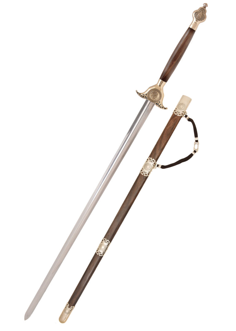 Jian Hunyuan Shaolin – Hanwei, acier maraging et garnitures en maillechort