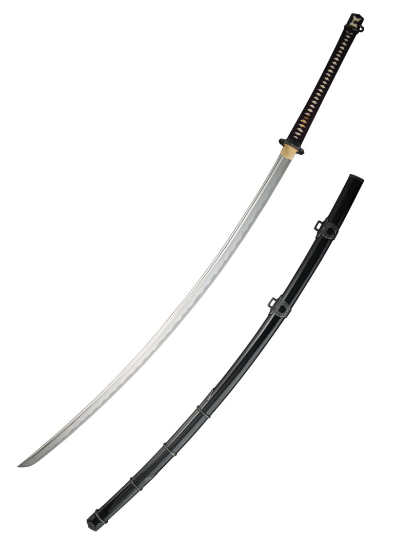 Sabre odachi – Hanwei, lame forgée à la main de 124,5 cm
