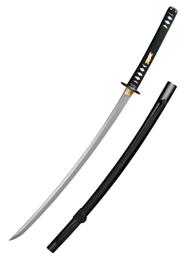 Katana Raptor shobu-zukuri – Hanwei, lame sans yokote en acier 5160
