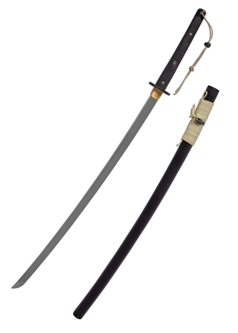 Katana Tactical – Hanwei, lame 5160 revêtue et fourreau en fibre de verre