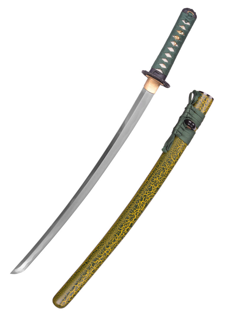 Wakizashi Snake – Hanwei, lame T10 et décor de serpents