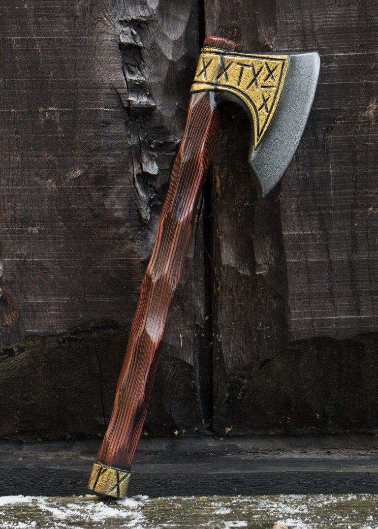Hache courte viking GN – 55 cm en mousse