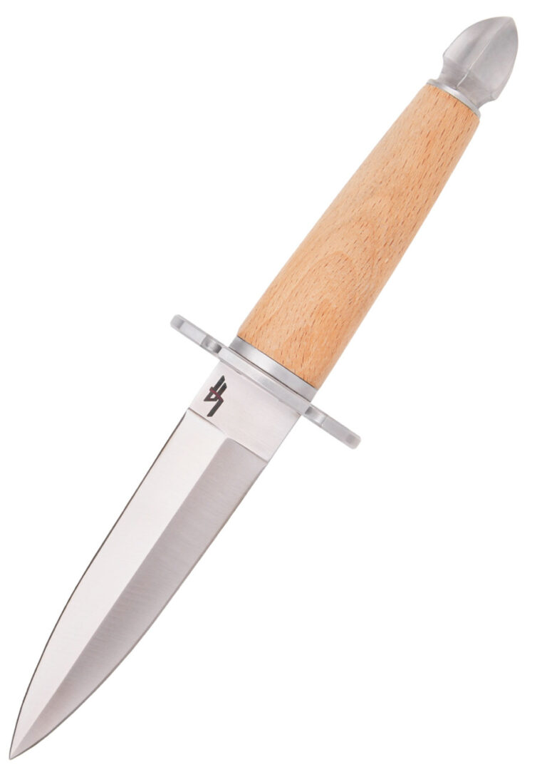 Couteau de table médiéval Legacy Arms avec fourreau en cuir