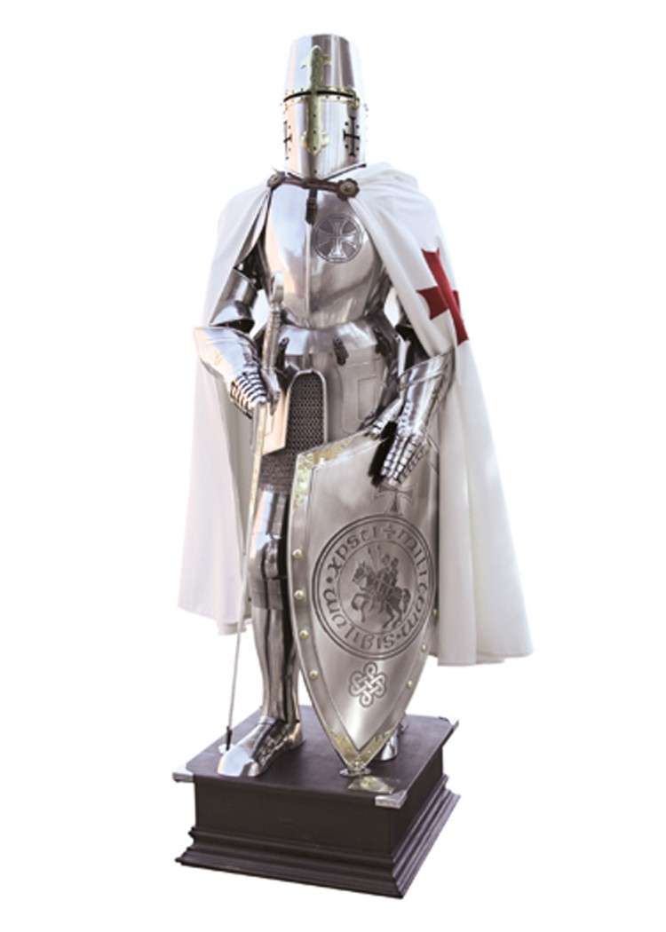 Armure templière décorative Marto – vue 1