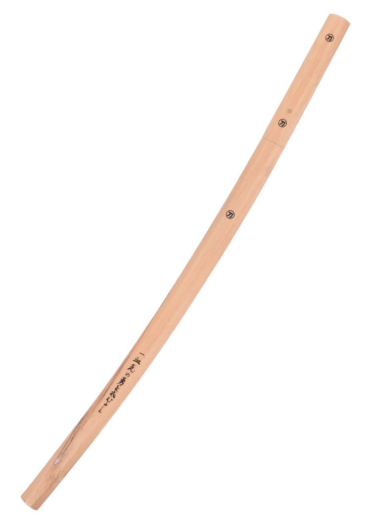 Katana shirasaya – Marto, monture épurée en bois