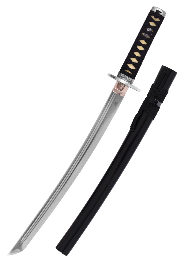 Wakizashi Black Wood – Marto, sabre court de 75 cm