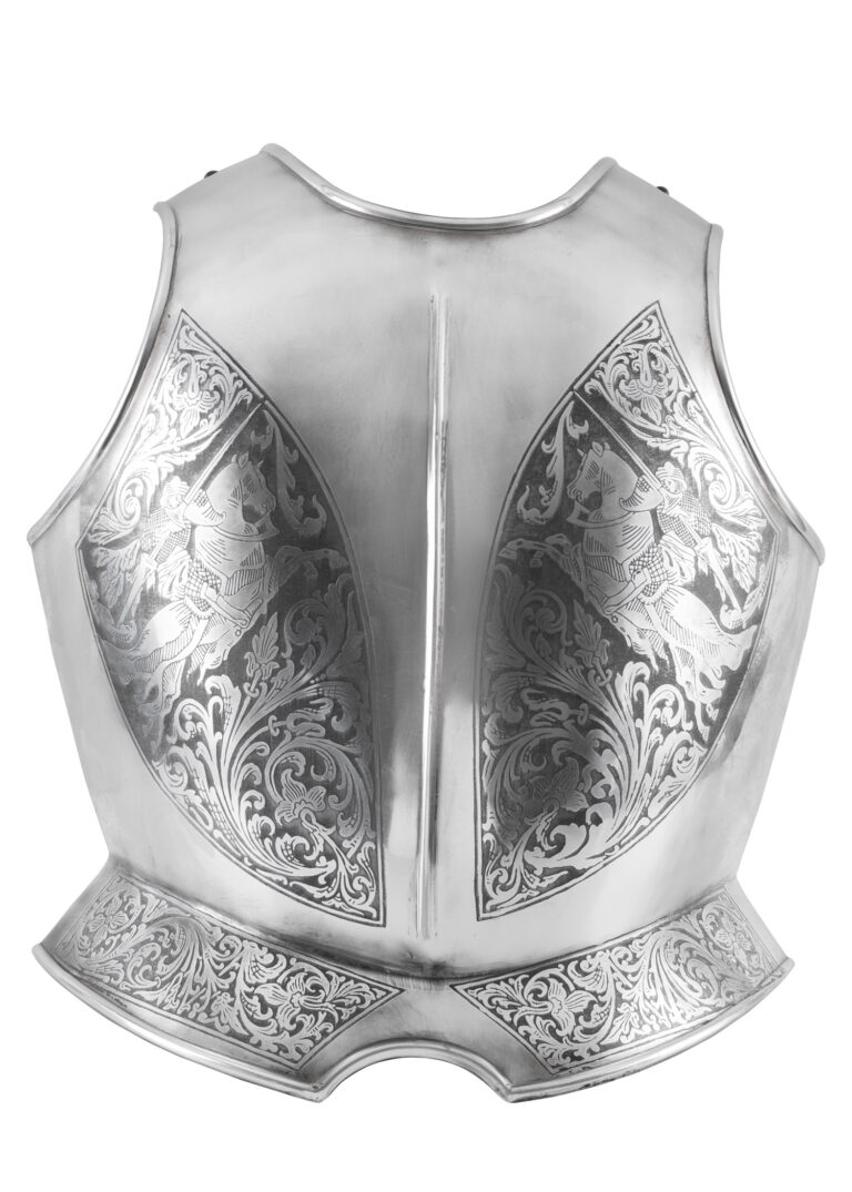 Plastron espagnol gravé décoratif Marto – vue 1