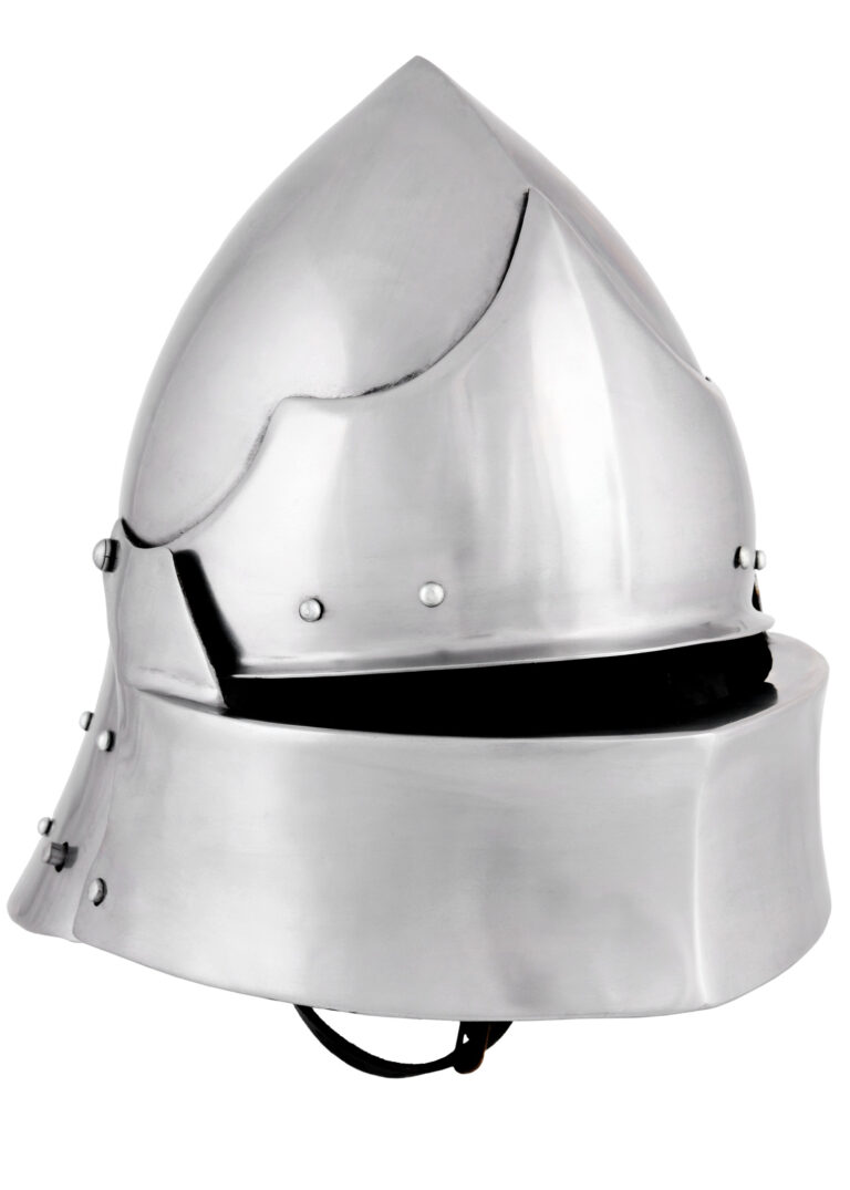 Salade de Coventry Ulfberth en acier 2 mm, visière fermée