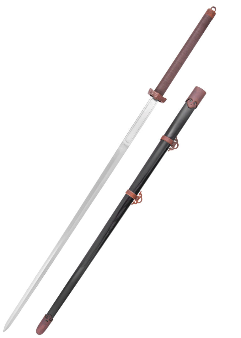 Jian Taotie – Dragon King, épée longue à décor de masque taotie