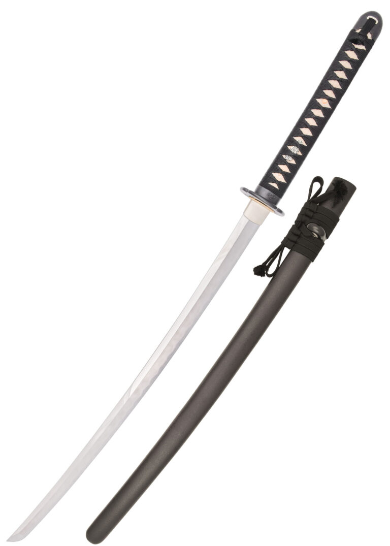 Katana Hana – Dragon King, lame forgée en T10 et fleurs de cerisier