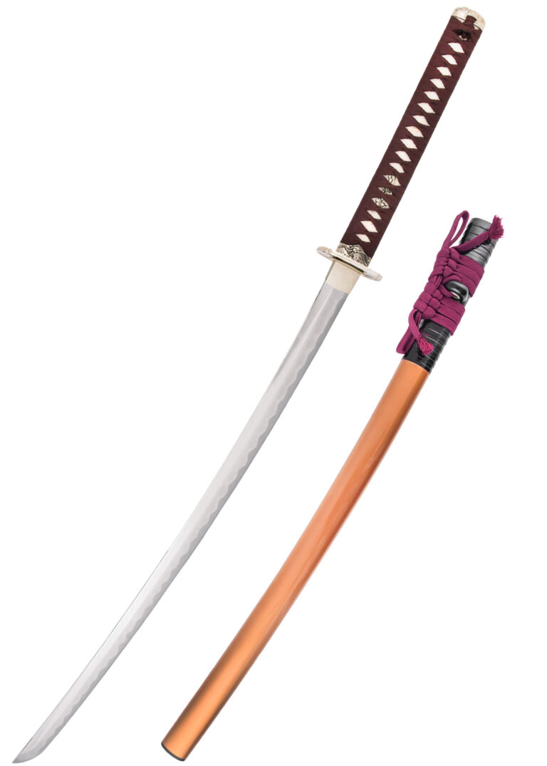 Katana Tatsumaki – Dragon King, lame T10 à hamon gunome-midare