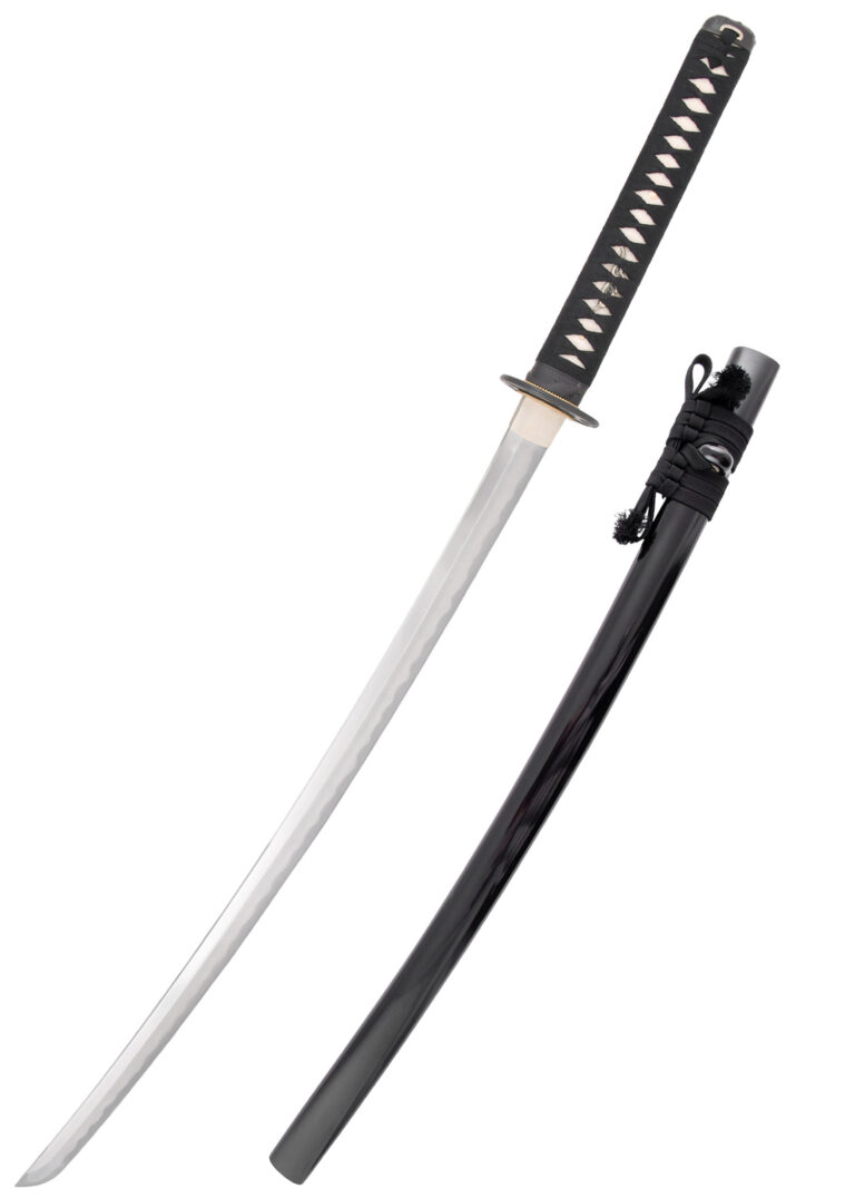 Katana Kohaku – Dragon King, lame T10 au hamon ondulé
