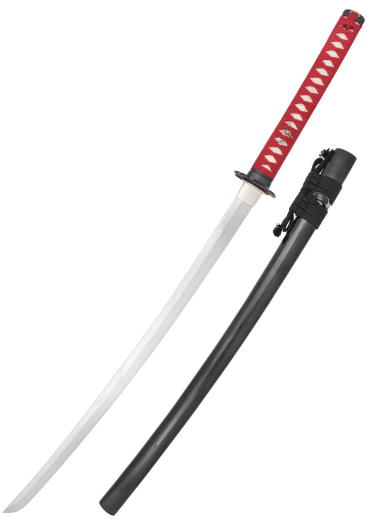 Katana Spring Sakura – Dragon King, lame 5160 trempée à cœur