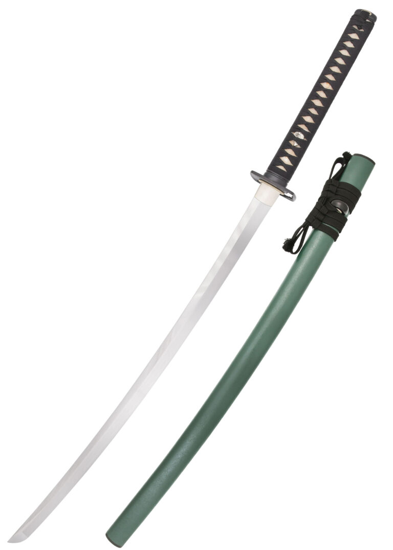 Katana Summer Lotus – Dragon King, lame forgée en acier 5160