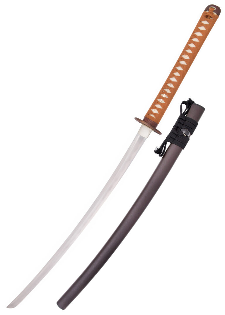 Katana Fletching – Dragon King, tsuba en empennage de flèche