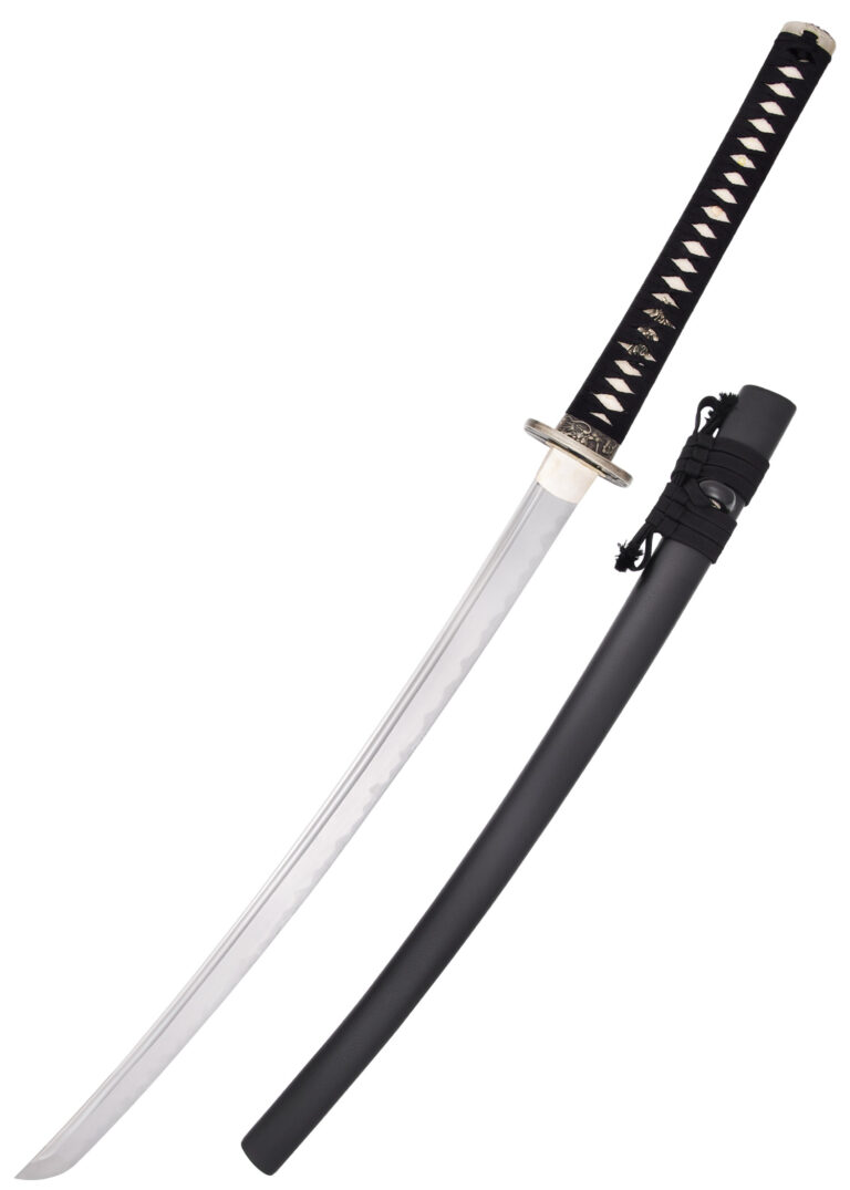 Katana Kawanakajima – Dragon King, lame pliée T10 et 9260 à bo-hi