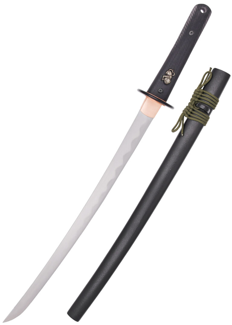 Wakizashi Modern – Dragon King, lame 1566 et poignée G10