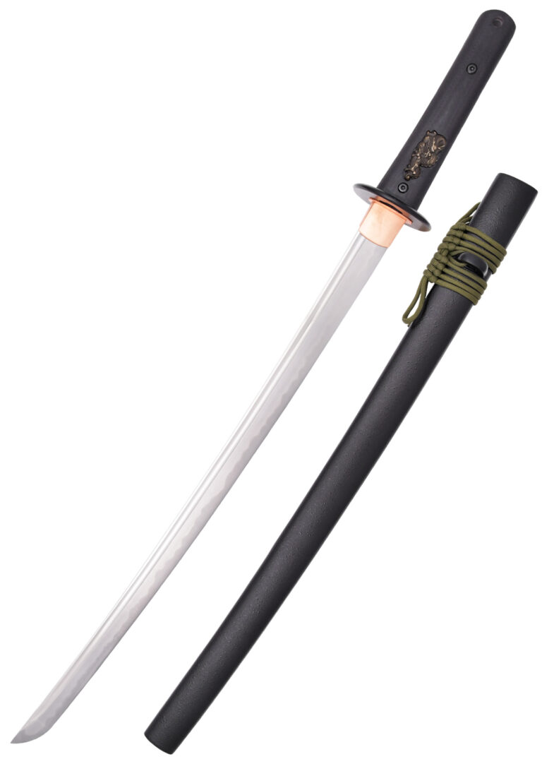 Wakizashi Modern Bo-Hi – Dragon King, lame 1566 à gorge