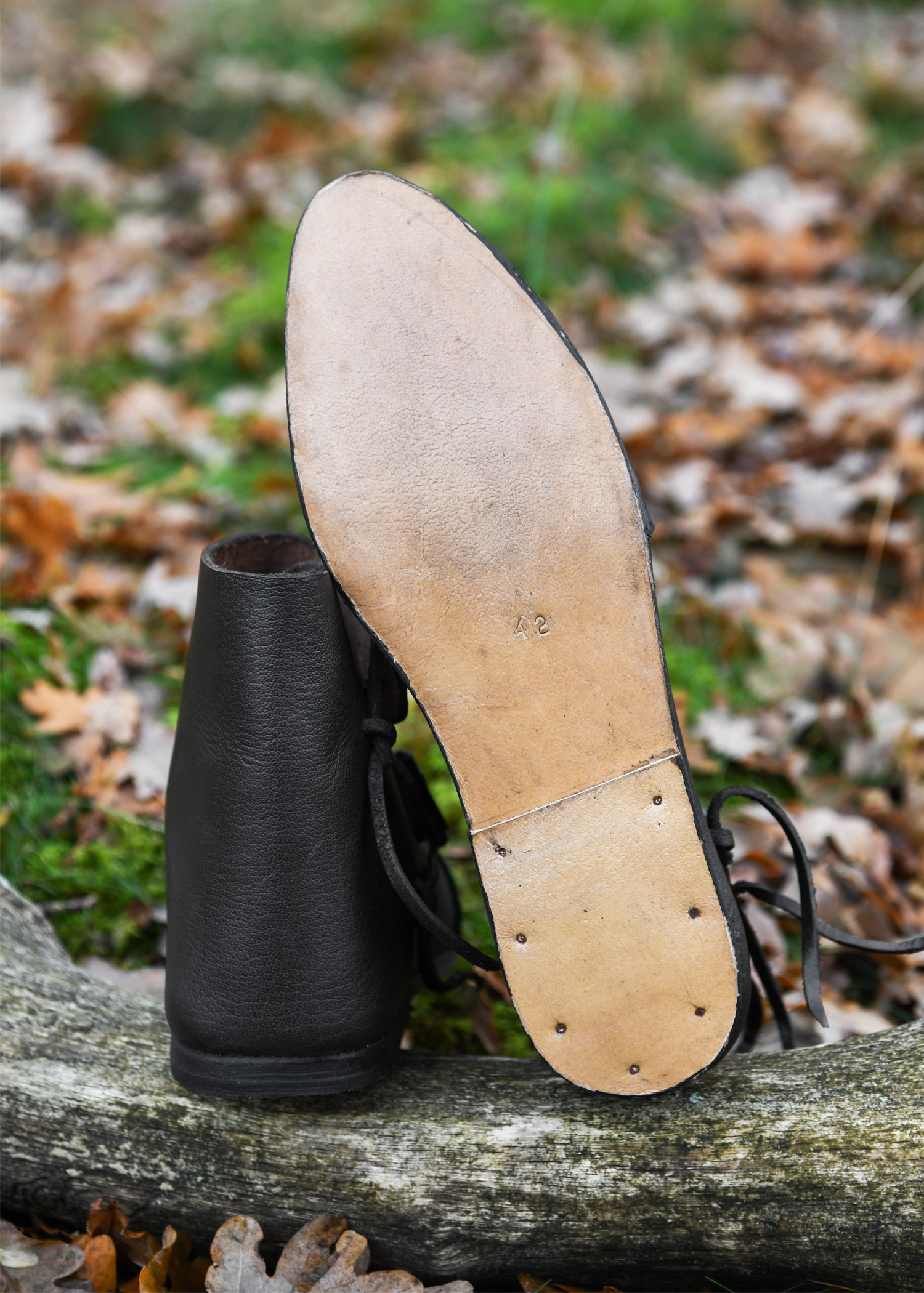 Chaussures vikings Jorvik en vachette – vue 5