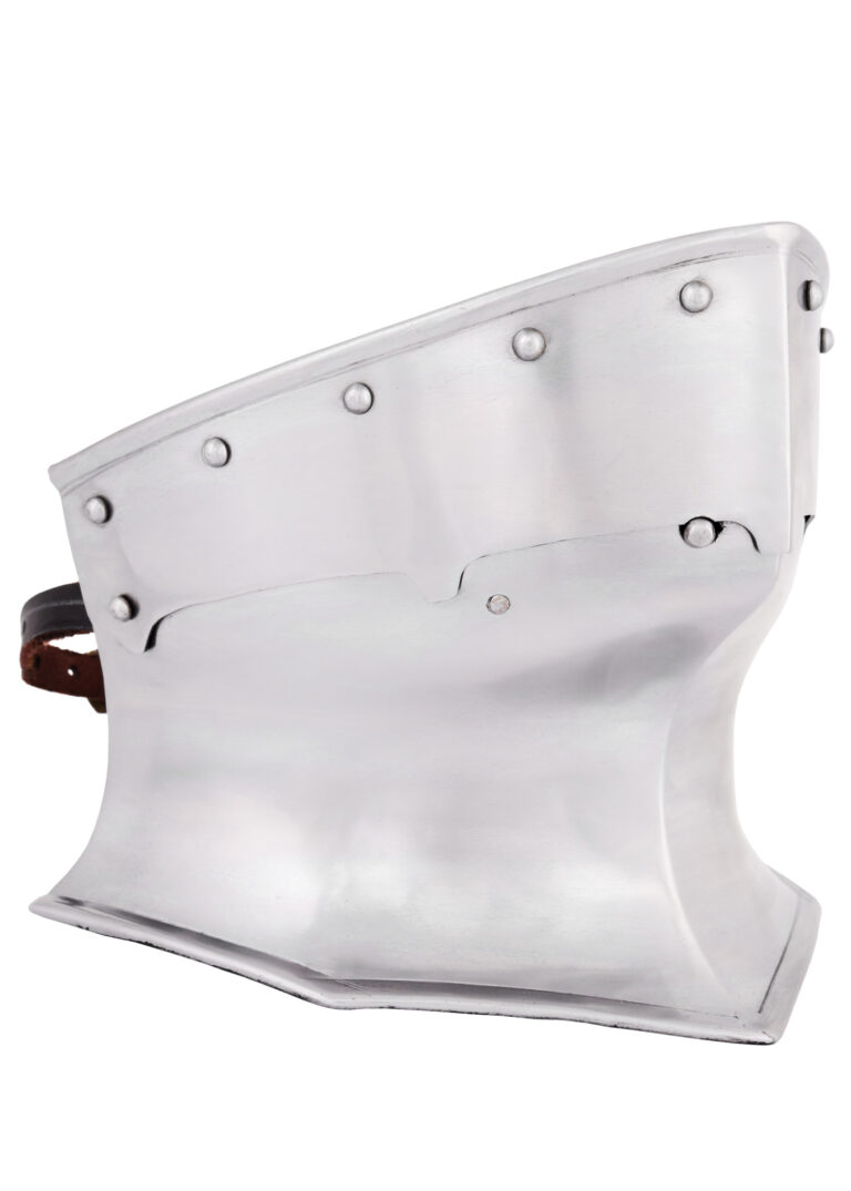 Bavière en acier 1,6 mm à sangle cuir – vue 1