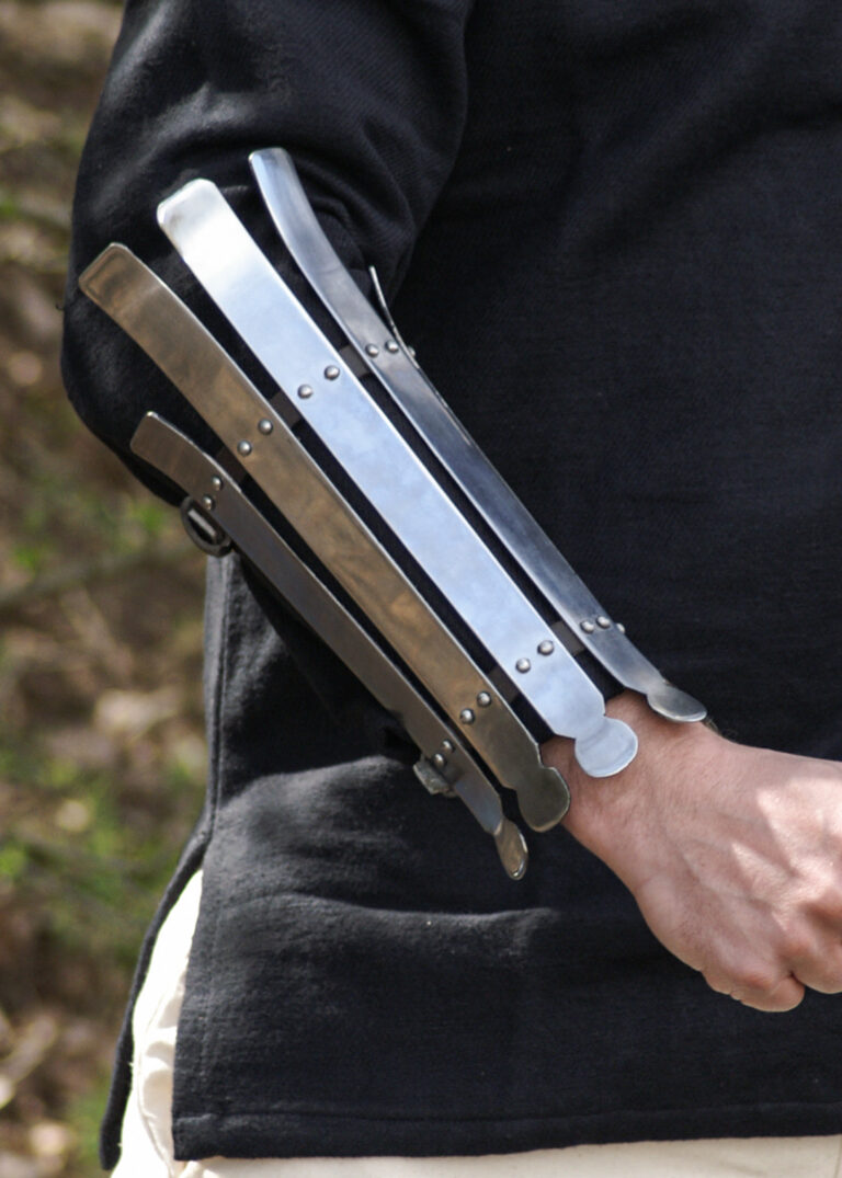 Brassard viking à lamelles d’acier 2 mm – unité – vue 1