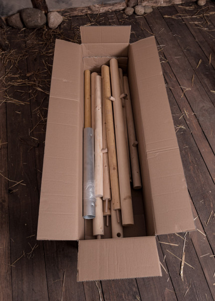 Mâts en bois Herwald 5 m – vue 1