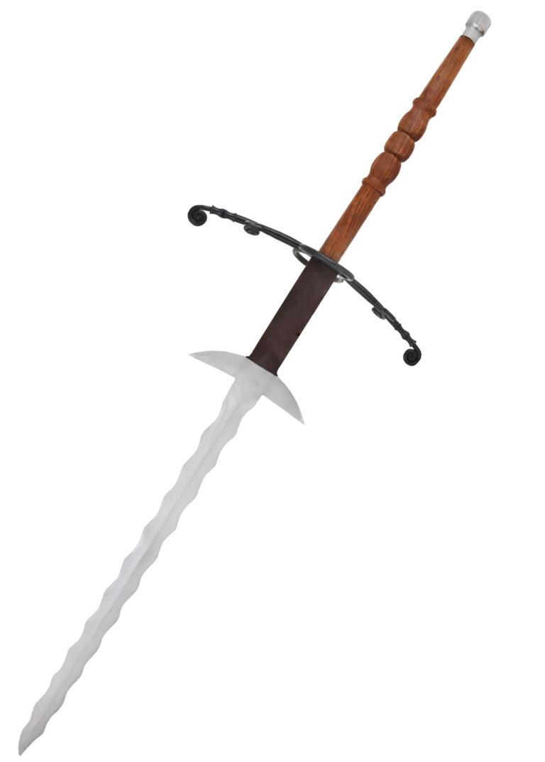 Épée flamboyante à deux mains, vue d’ensemble