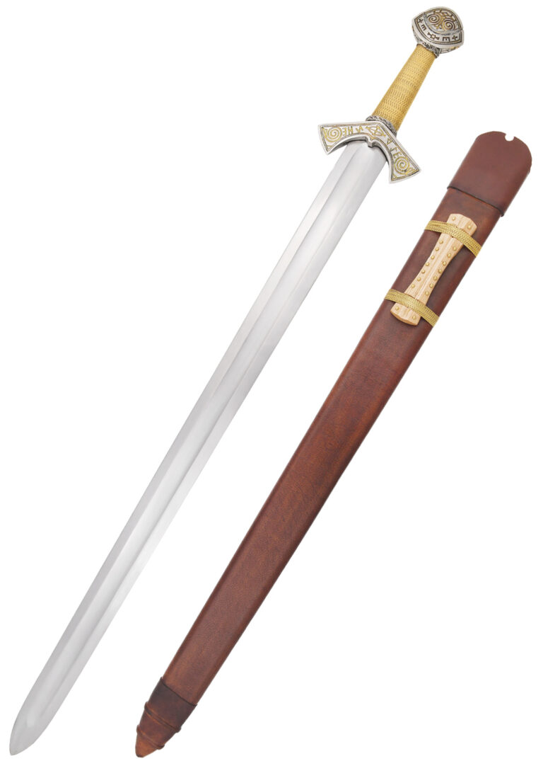 Épée viking de Langeid XIe siècle, vue d’ensemble