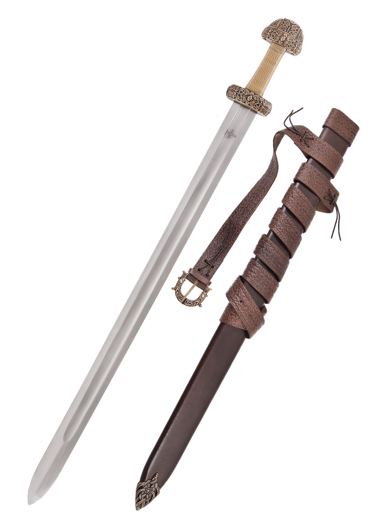Épée viking type Petersen D de Gnezdovo, vue d’ensemble