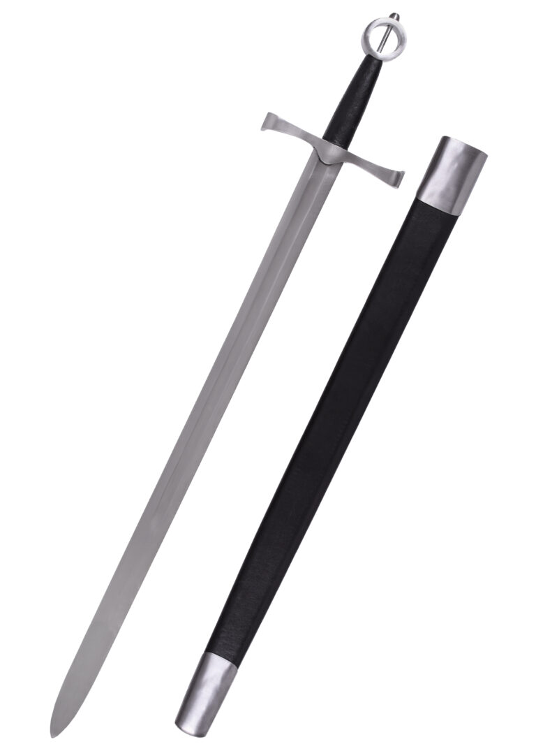 Épée irlandaise à pommeau annulaire, vue d’ensemble