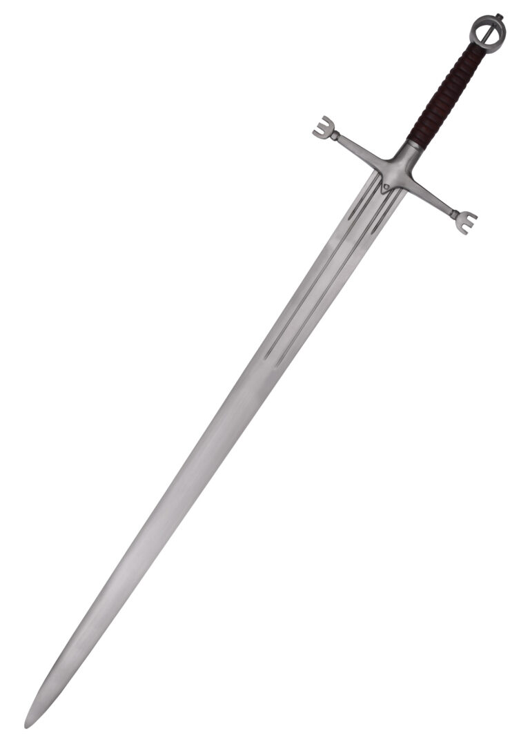 Épée gallowglass irlandaise, vue d’ensemble