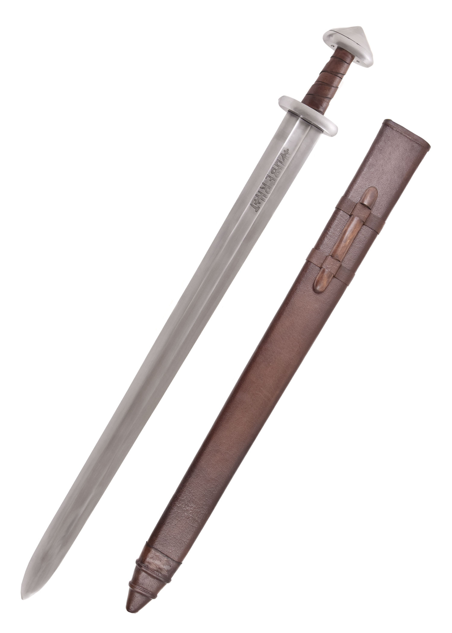 Épée viking type Petersen H/I, vue d’ensemble