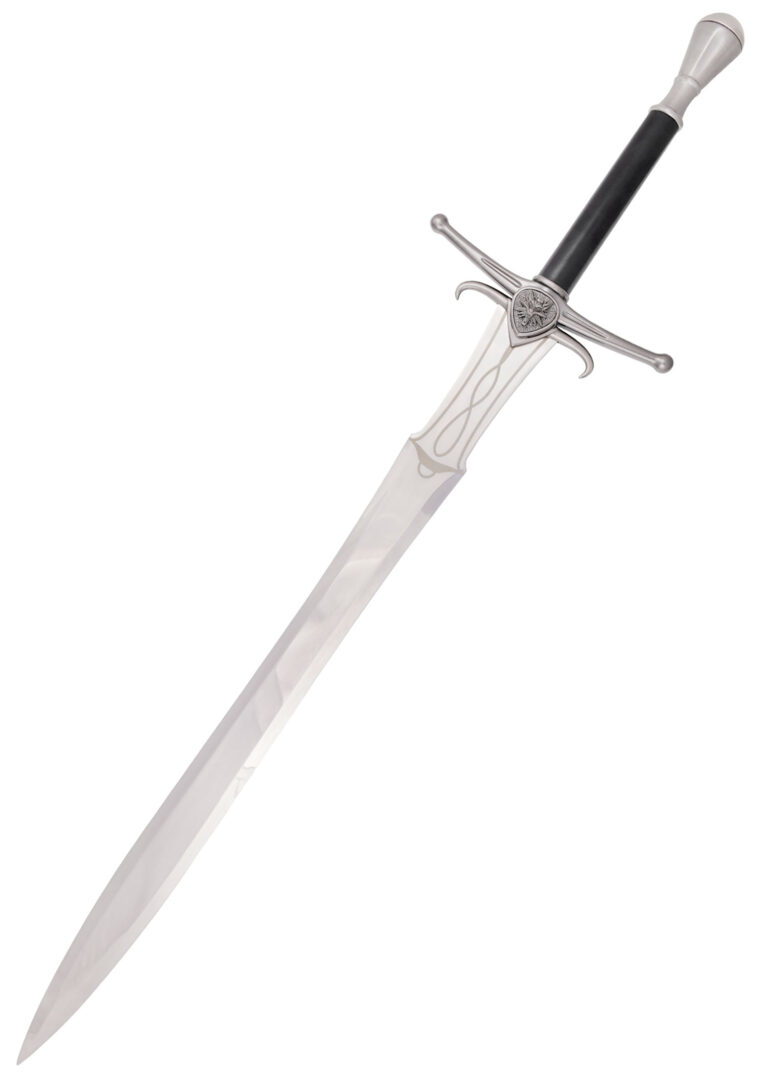 Épée The Witcher à tête de loup, vue d’ensemble