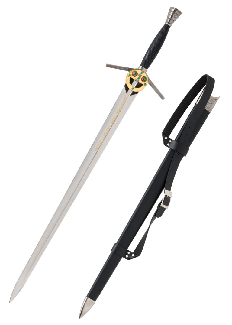 Épée Witcher broche de Renfri, vue d’ensemble
