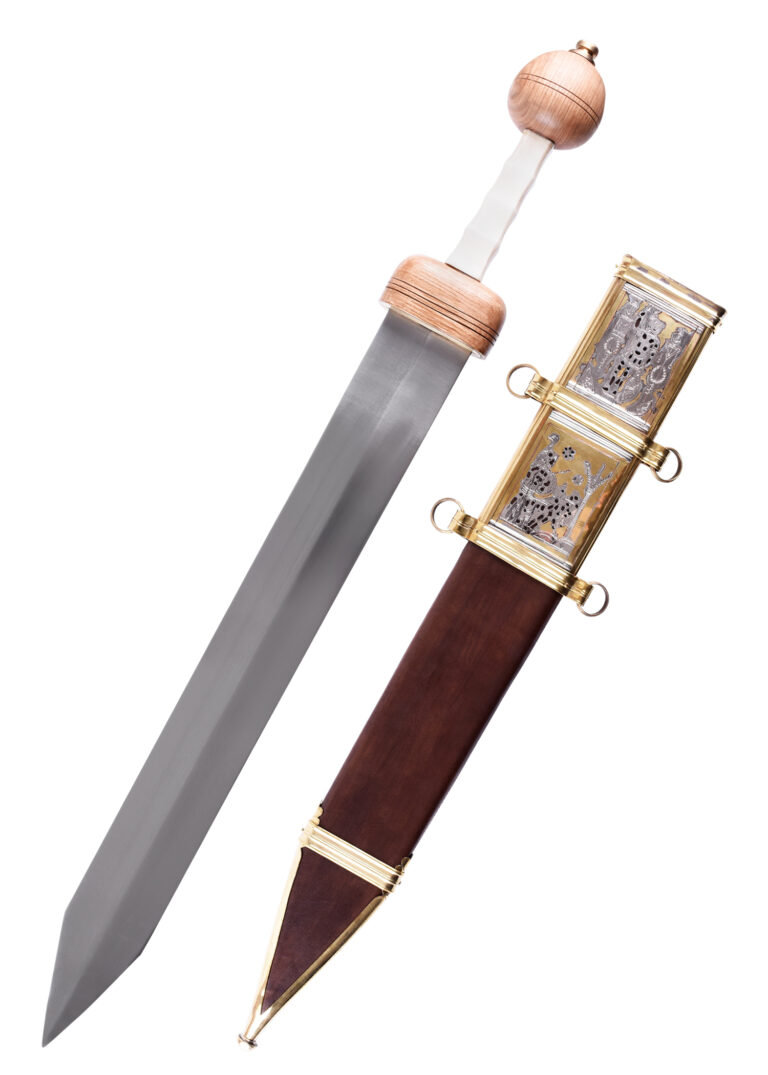 Glaive romain type Pompéi, vue d’ensemble