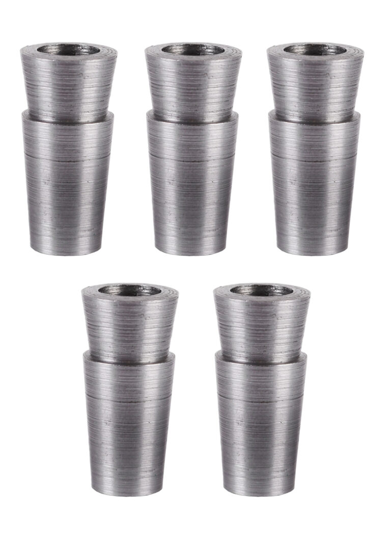 Coins tubulaires pour manches de hache – lot de 5 – photographie 1